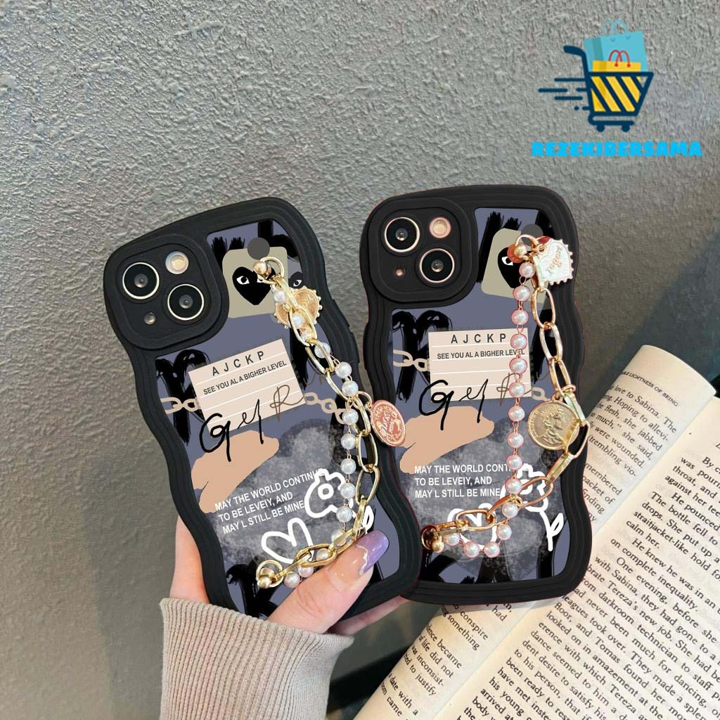 GC43 GC52 SOFTCASE SILIKON UNTUK XIAOMI REDMI 9T 10 10C 11A 12C REDMINOTE 11E GELOMBANG KARAKTER RAN