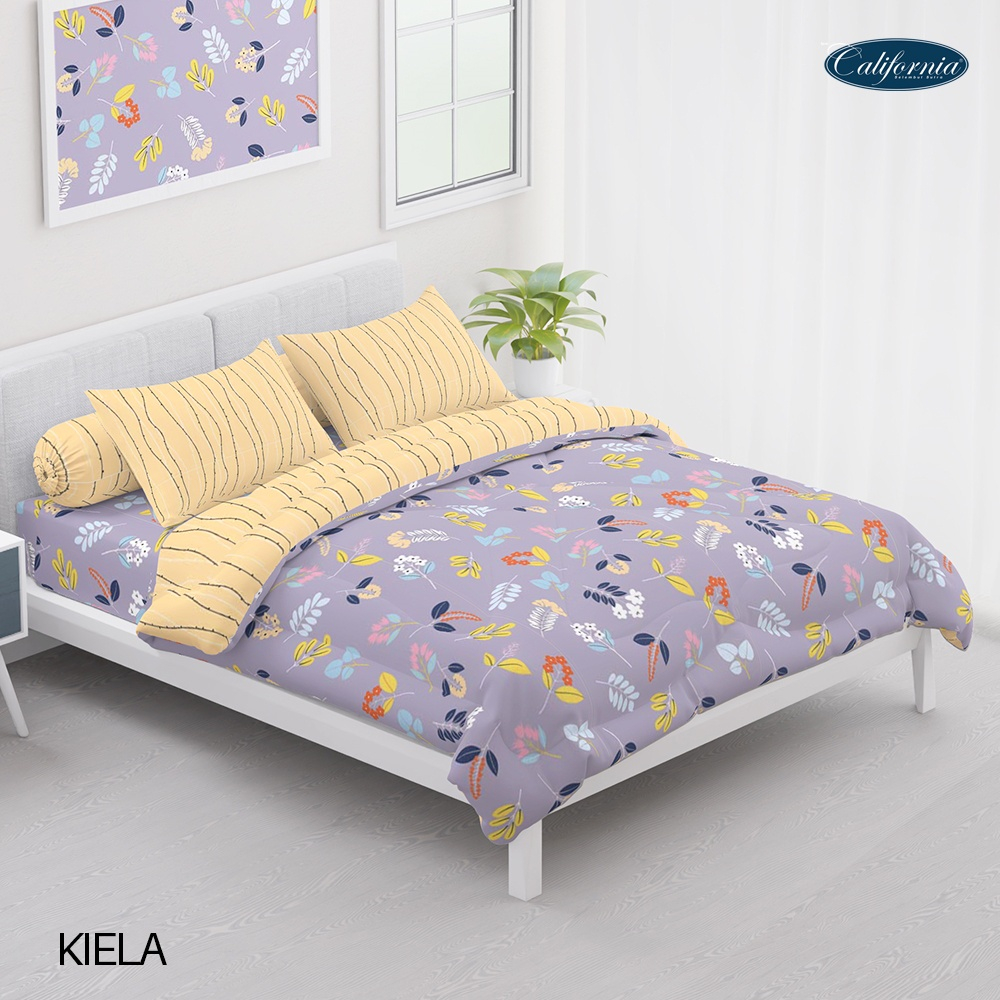 Ss Bedcover Set 180 California Flat 180x200 King Size No 1 Motif Fitted by mylove
