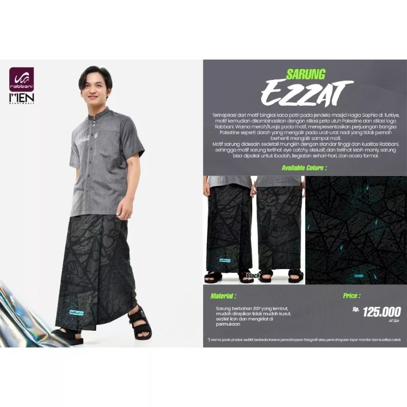 Sarung Rabbani Palestine EZZAT