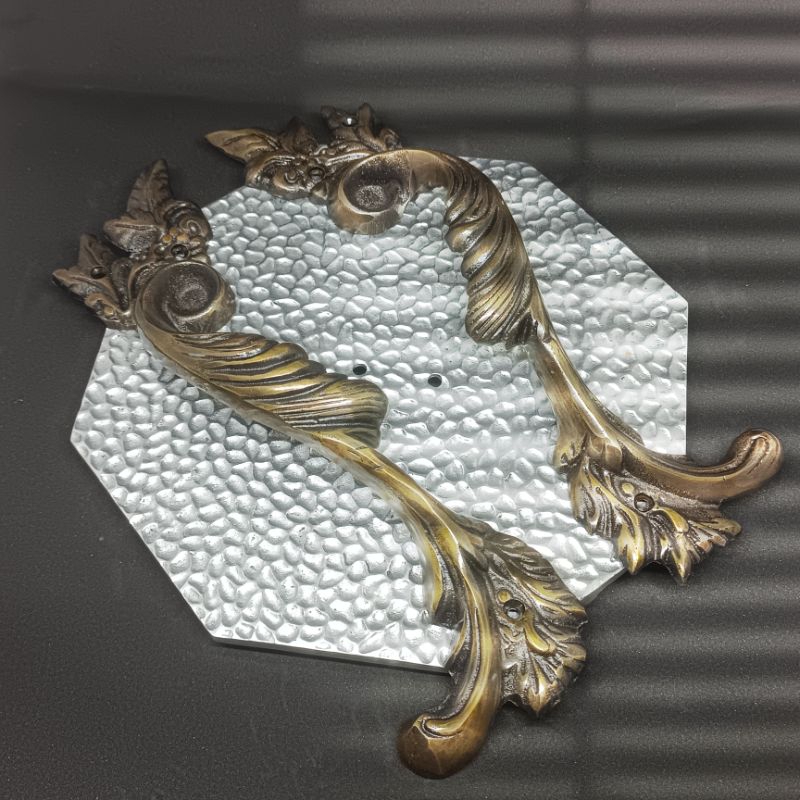 gagang tuas pegangan pintu rumah antik 28cm.