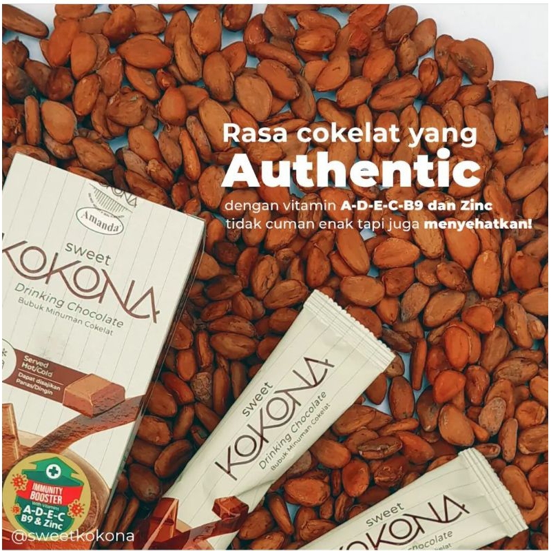 

Sweet Kokona | Minuman serbuk coklat isi 5 sachet