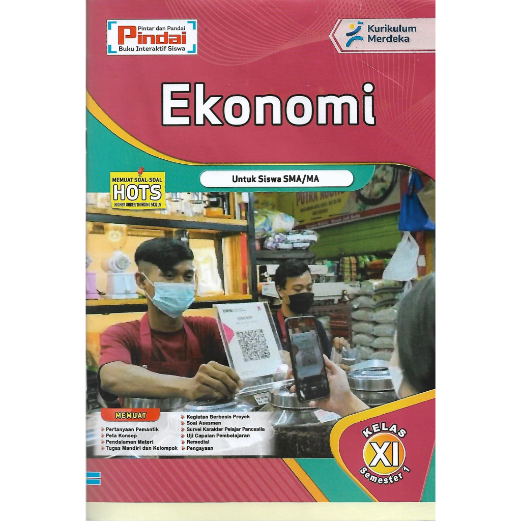 Buku LKS Ekonomi kurikulum Merdeka Kelas 11 SMA/MA Semester 1