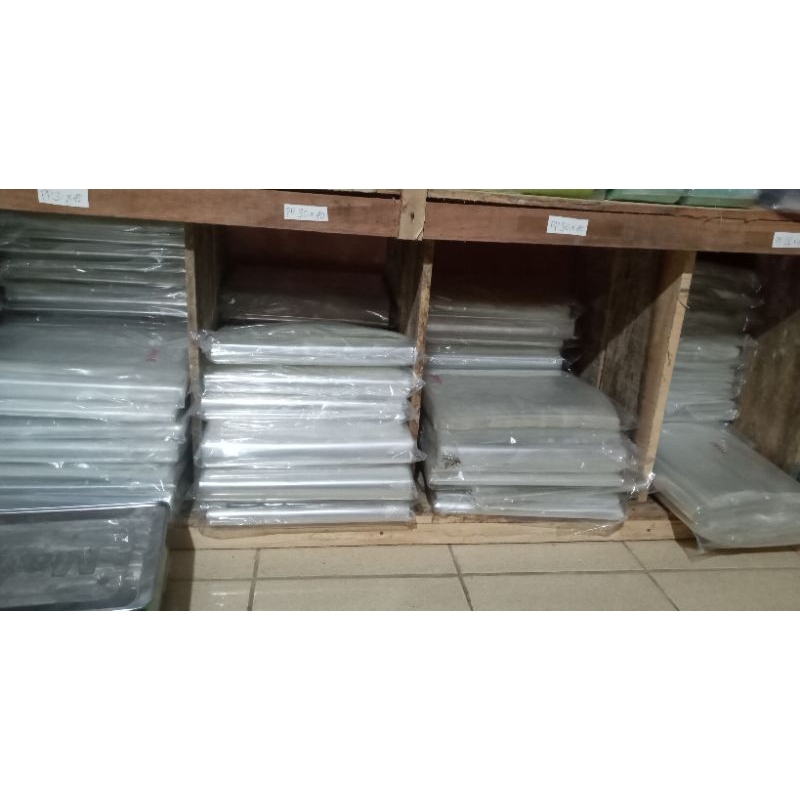PLASTIK PP 05 TEBAL UK.28X45,30X45,31X45,32X45 PP BENING