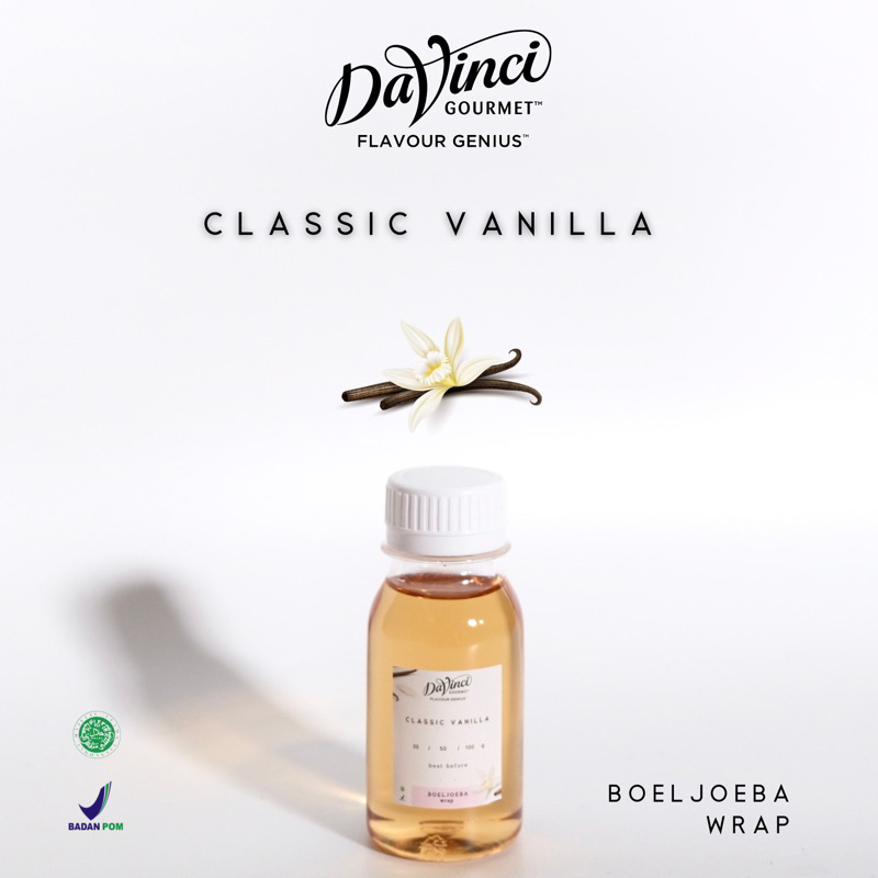 

Davinci Classic Vanilla Syrup Repack [30, 50, 100] g