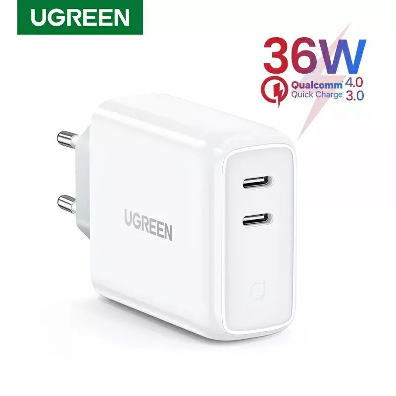 UGREEN PD36W Charger Dual Port USB Type-C