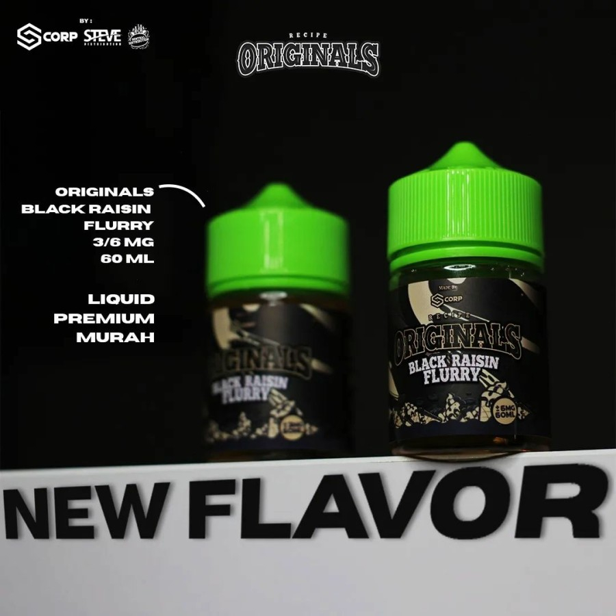 2023 ORIGINALS V2 BLACK RAISIN FLURRY 60ML PREMIUM LIQUID