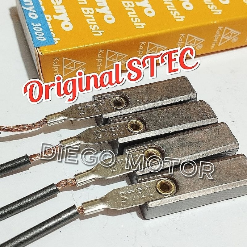 FA2 3kw Carbon Brush Kul Arang Arang Bronze Stec Original Dinamo Listrik Alternator 2000watt 3000wat