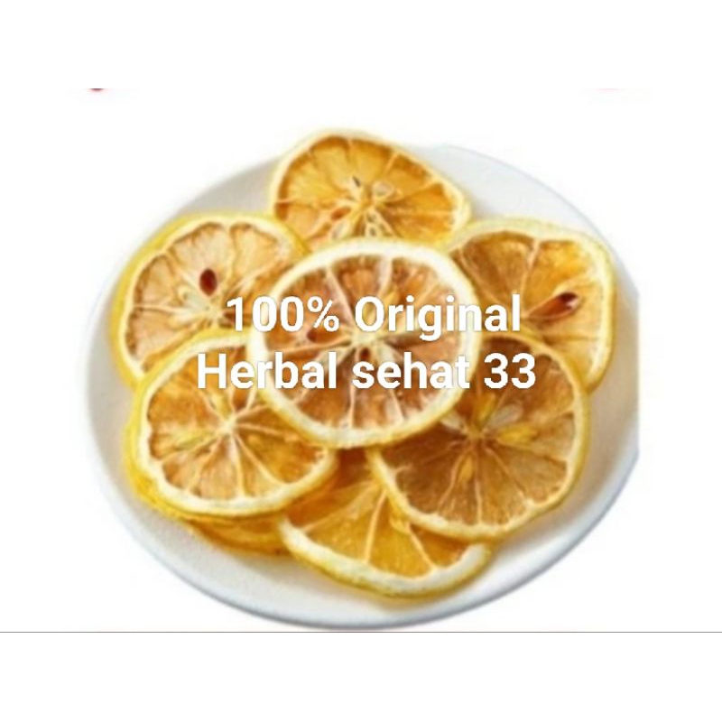 

dried lemon slice / buah lemon iris kering premium 500hr