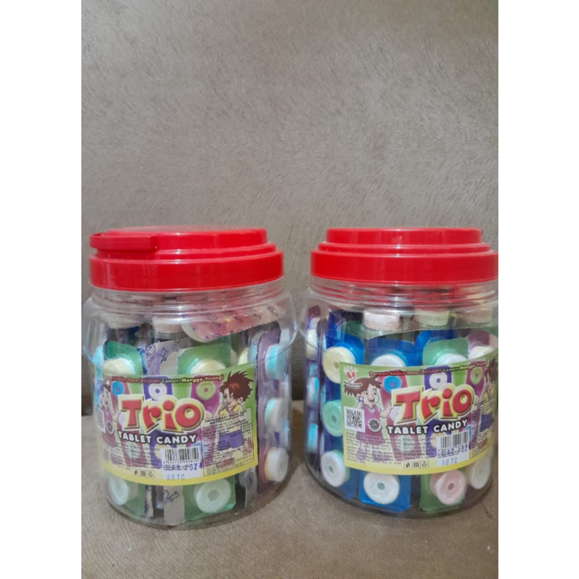 

Permen Trio Tablet Candy Aneka Rasa Buah Promo