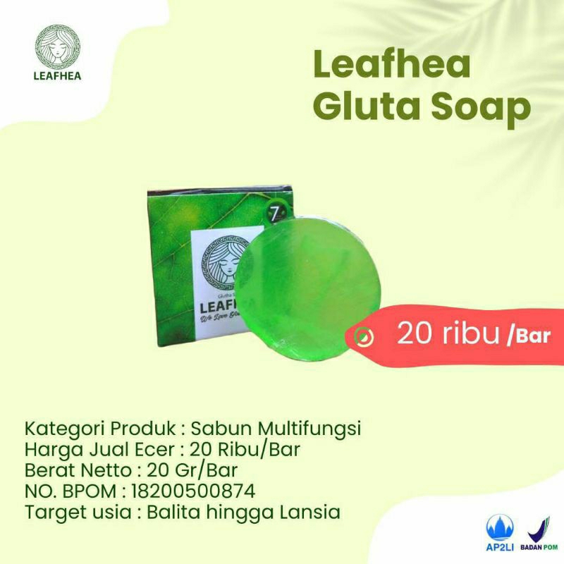 Leafhea Gluta Soap