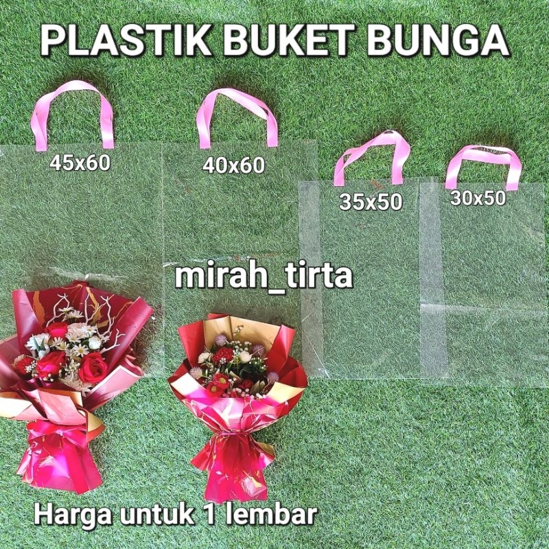 Plastik buket bunga. Plastik bungkus buket uang. plastik opp bening. plastik bouquet bunga.plastik o