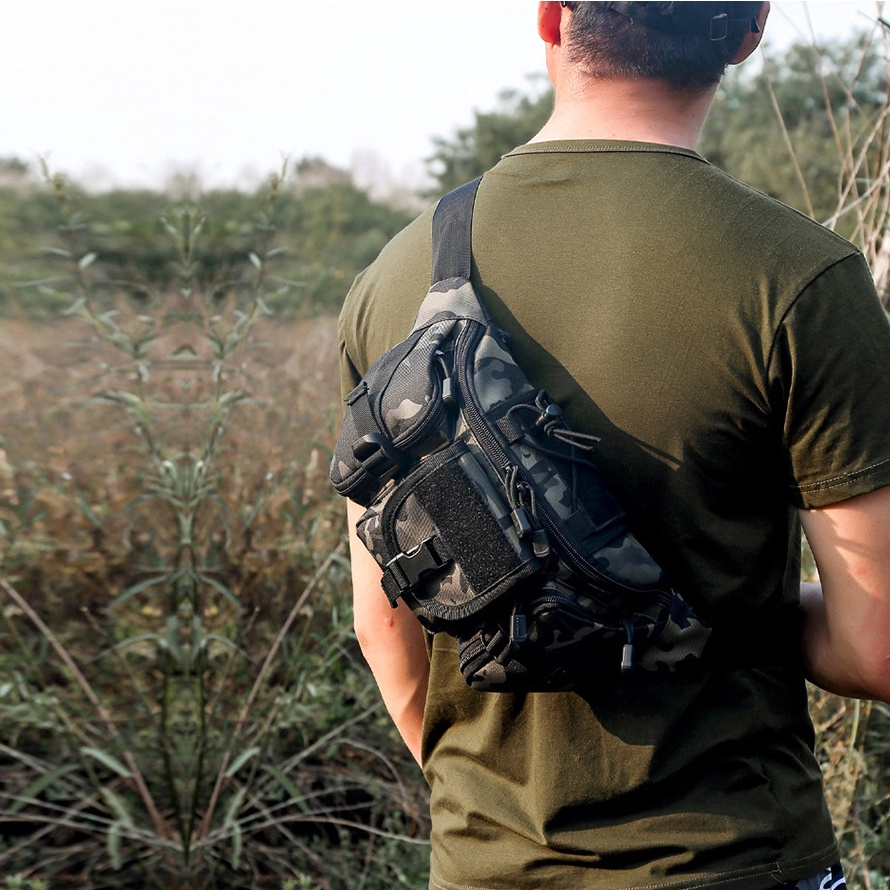 Tas Pinggang Pria Army Tentara Tactical