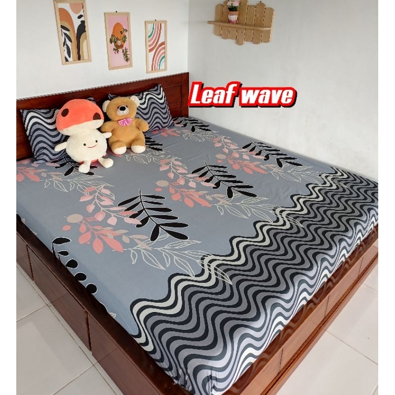 PREMIUM..!! Sprei motif home made sprei grosir tidur nyenyak Sprei Homemade motif kotak hitam 160 180 Sprei Karakter Sprei Motif aesthetic Berkualitas