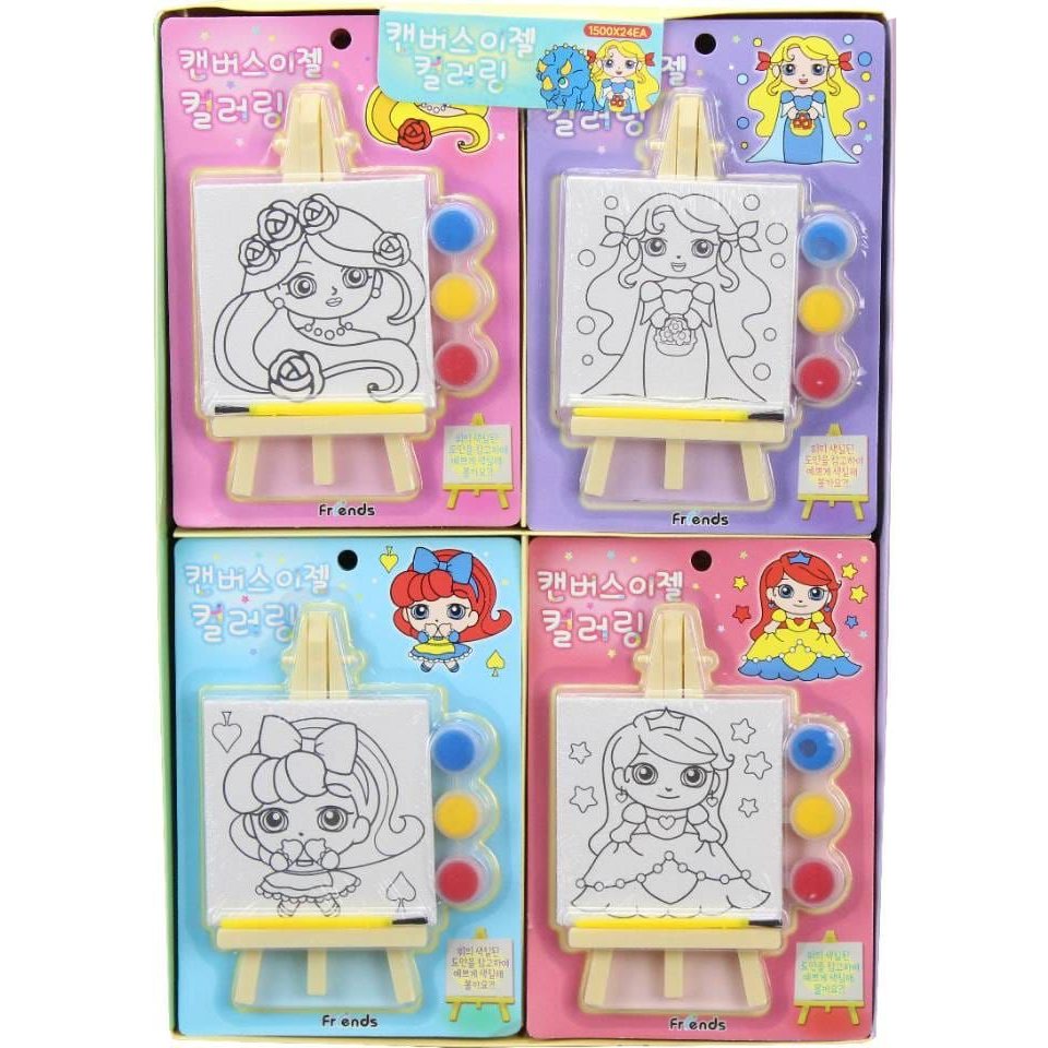 DIY Set melukis anak kanvas bergambar ( BINTANG ACC )