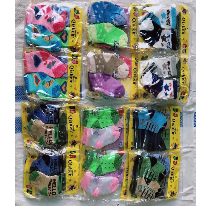 Kaos Kaki Bayi 2 Pasang motif / Baby Socks Motif RANDOM