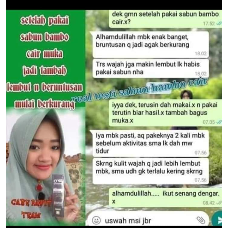 Sabun Perawatan Wajah BRUNTUSAN