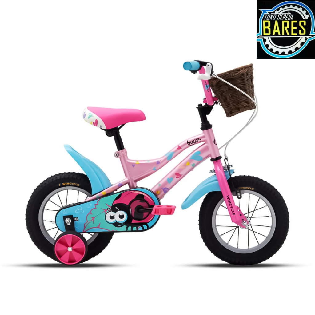 Sepeda BMX Anak 12 Wimcycle Bugsy Boys / Girls