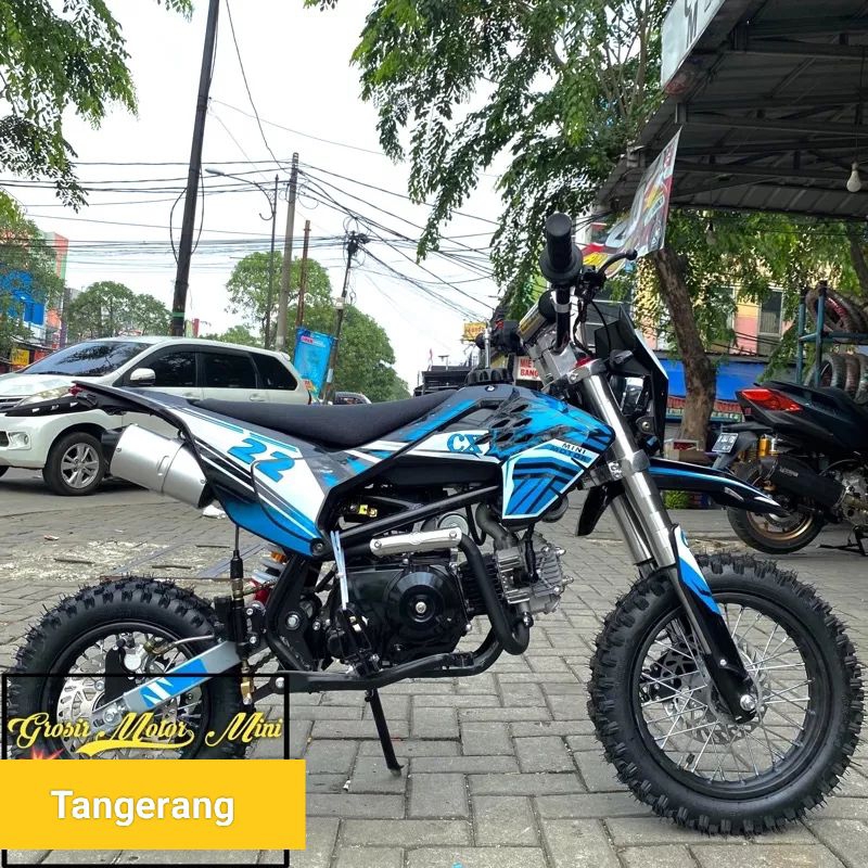 MOTOR MEDIUM TRAIL CX DAN KX 110 CC MESIN 4 TAK FULL MATIC - MOTOR CROSS ANAK