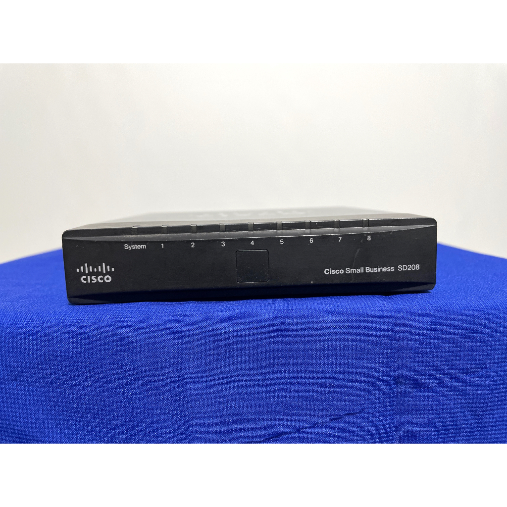 switch hub cisco small business sd208 8 port 10 100