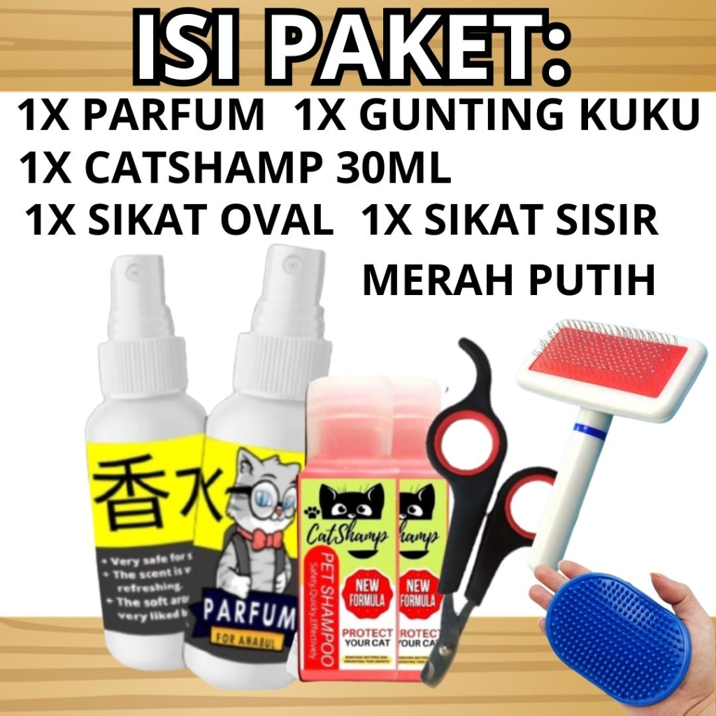 Grooming Kucing Paket Murah Lengkap FEFARM