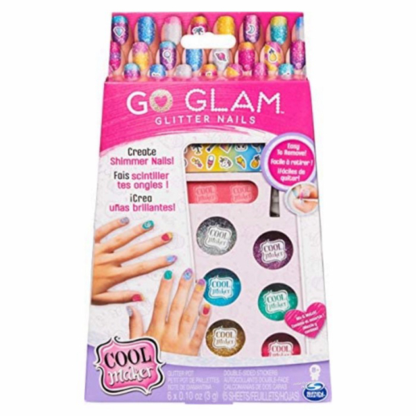 

Dijual Cool Maker GO GLAM Glitter Nails Sticker Kuku Nail Art Berkualitas