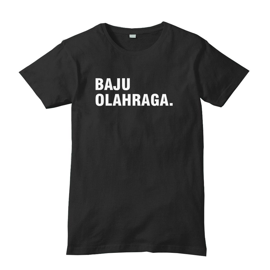 Atasan Pria Wanita BigSize Kaos Jumbo Oversize Lengan Pendek Hitam Kaos Oblong Baju Olahraga M L XL 