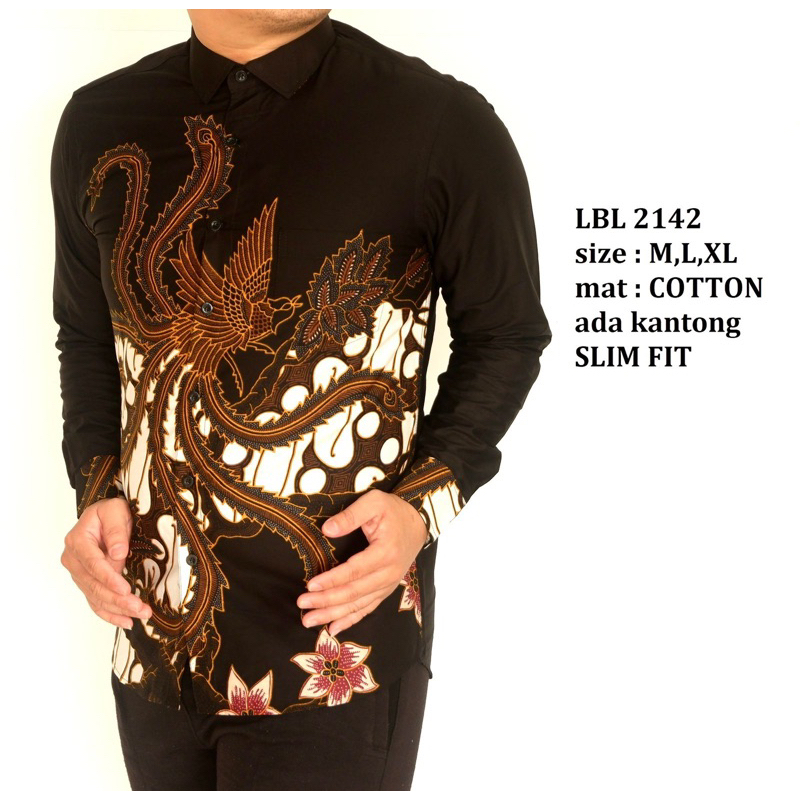 BATIK SLIMFIT PREMIUM COWOK