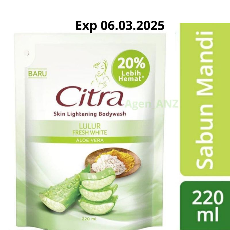 Citra lulur fresh white Aloe Vera 220ml