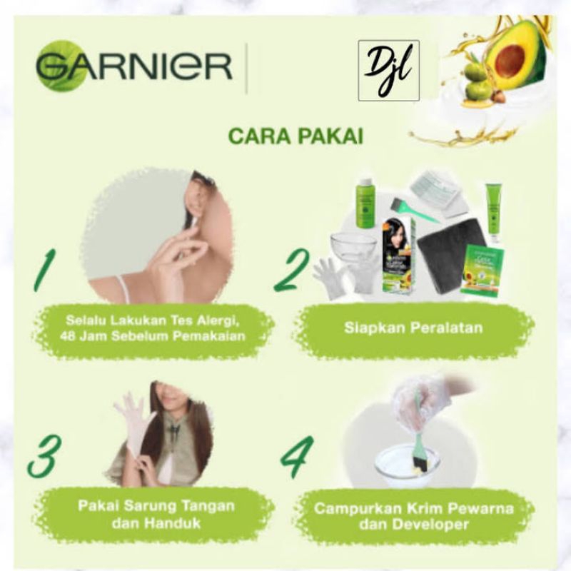 Langsung kirim! Garnier Hair Color Ash Blonde All variants | Pewarna Rambut Sachet | Garnier Hair Color Naturals Ultra Color | Express Cream | Creme Riche