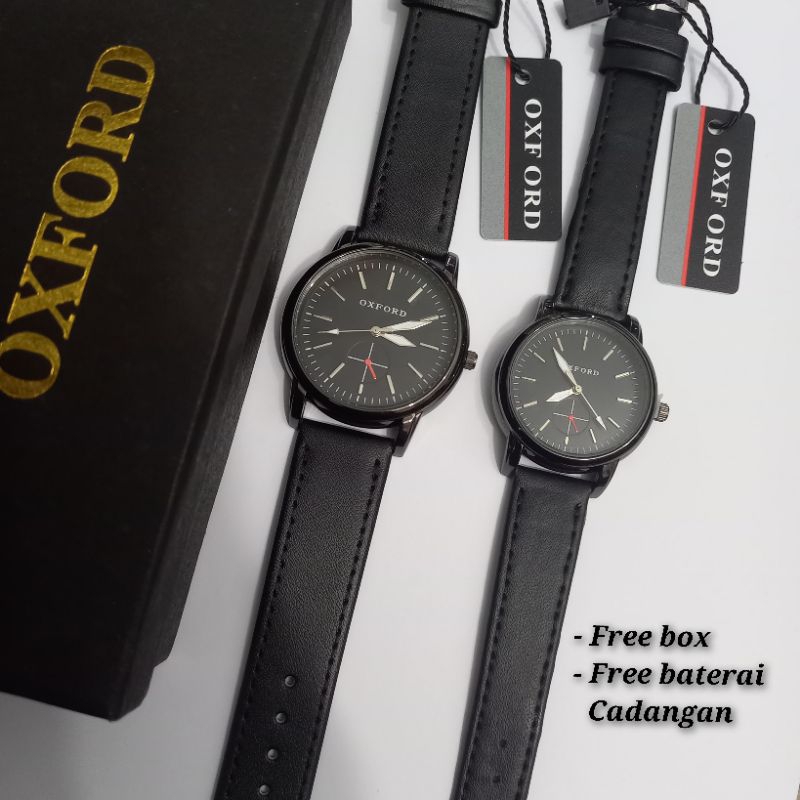 JAM TANGAN COUPLE KULIT ORIGINAL OXFORD