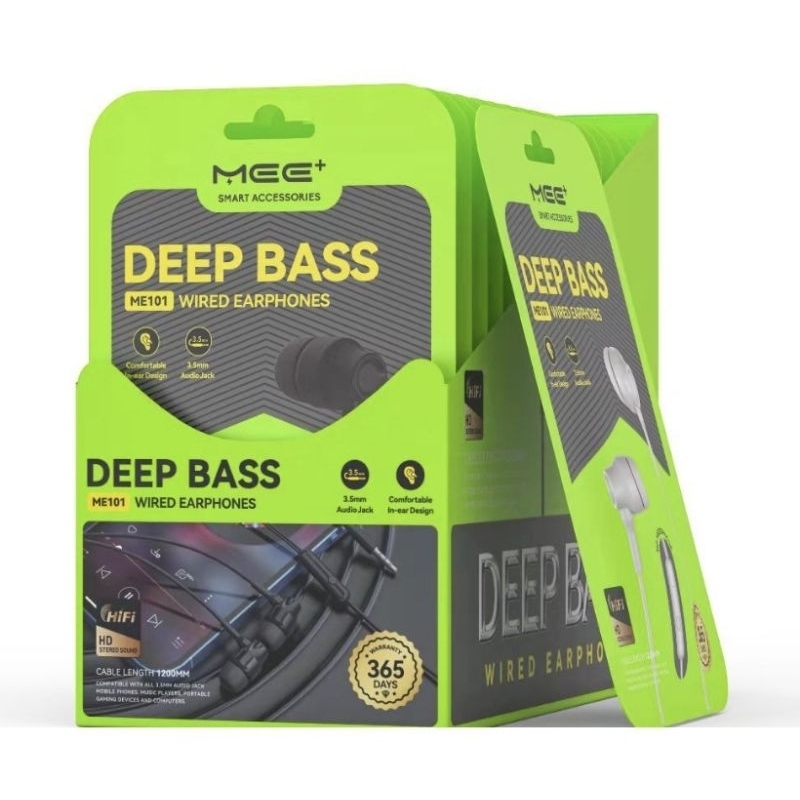 Foomee MEE+ ME101 ME102 Super Bass Wired Earphone