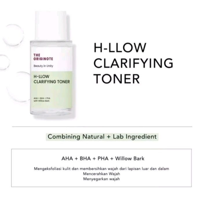 THE ORIGINOTE H-LLOW CLARIFYING TONER THE ORIGINOTE TONER 80ML