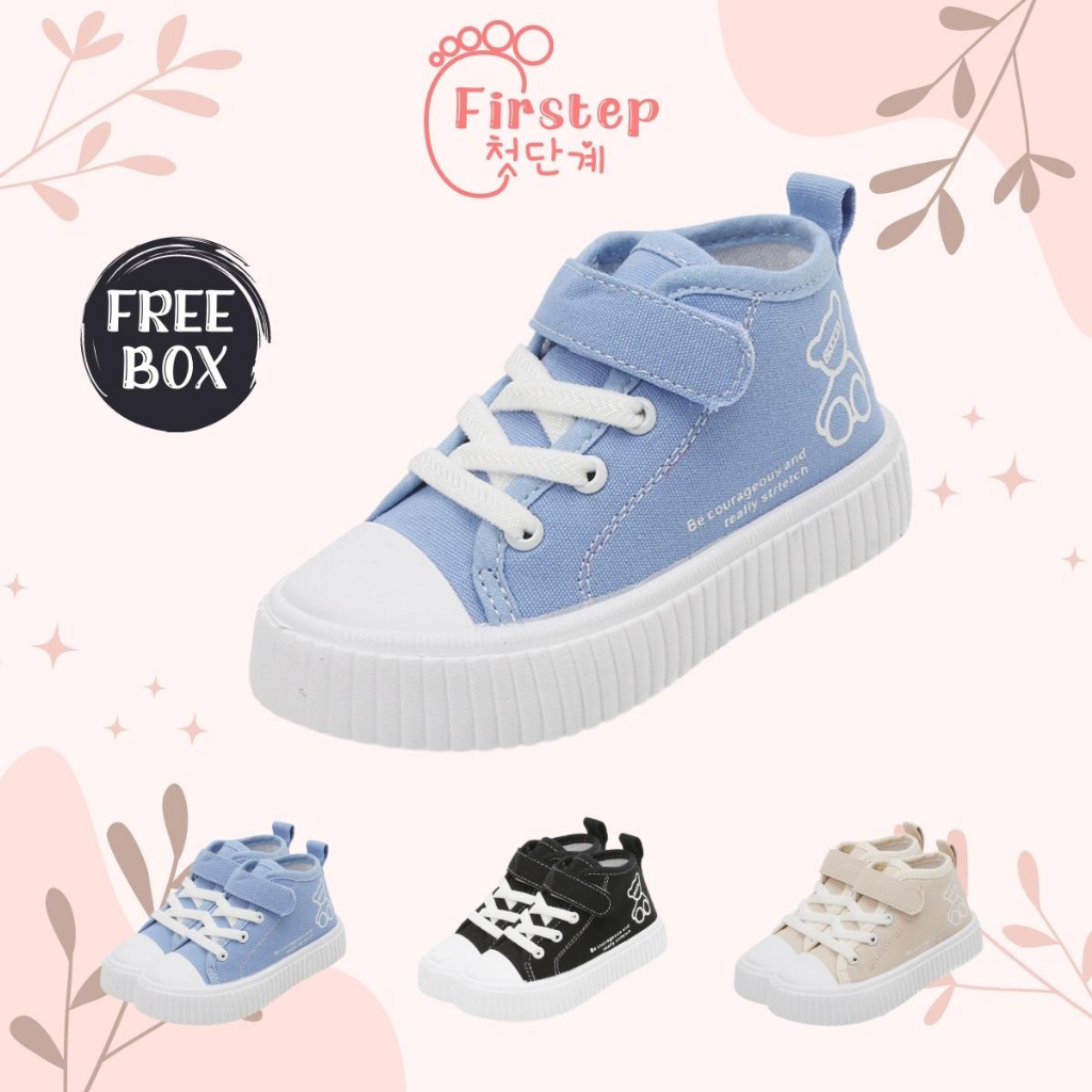 Sepatu Anak Perempuan Dan Laki Laki Import Sneaker Anak Usia 1-5 Tahun  FS176