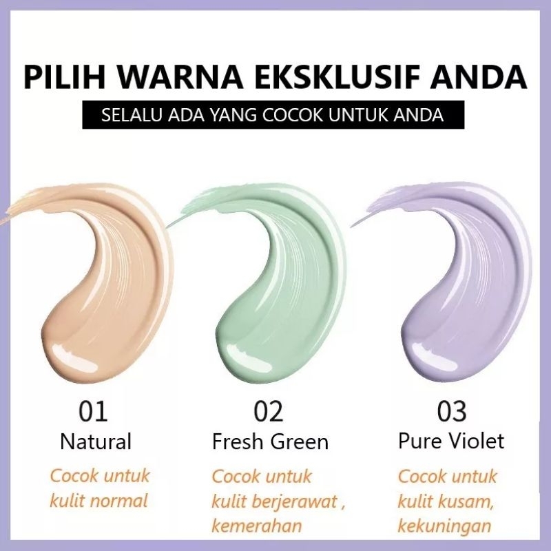 LAMEILA PRIMER MAKEUP BASE - KONTROL MINYAK DAN MENUTUPI PORI-PORI