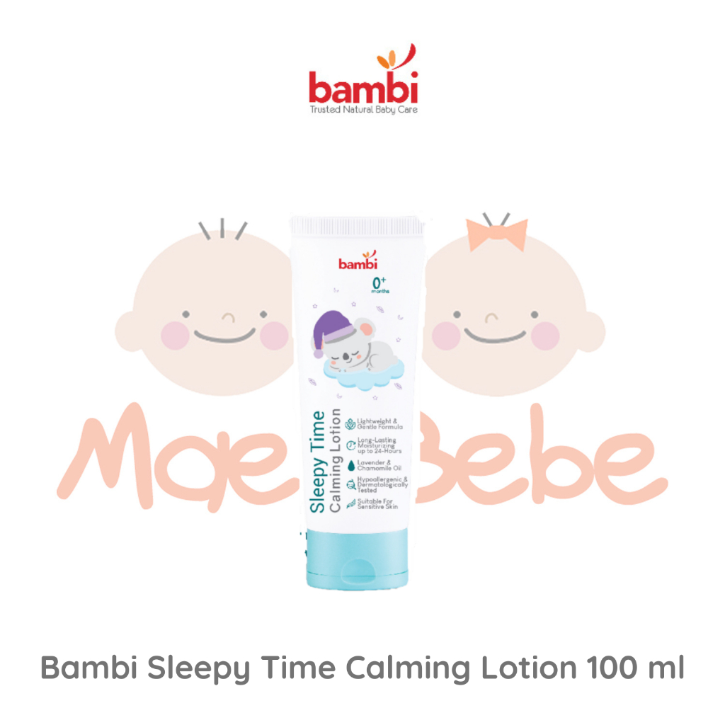 Bambi Baby Sleepy Time Calming Lotion 100ml
