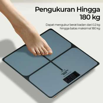 Timbangan Badan Kaca Elektronik 180KG