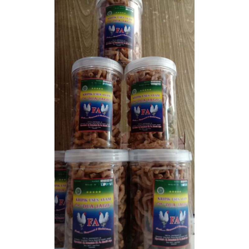 

kripik usus ayam toples 150gr-300gr