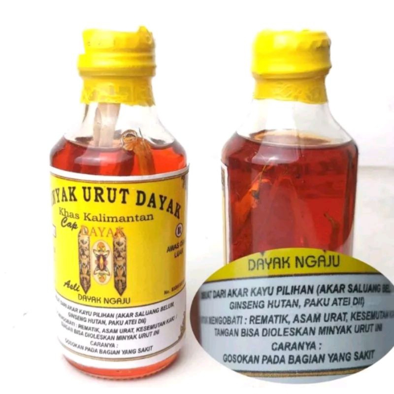 Minyak Urut Dayak Khas Kalimantan