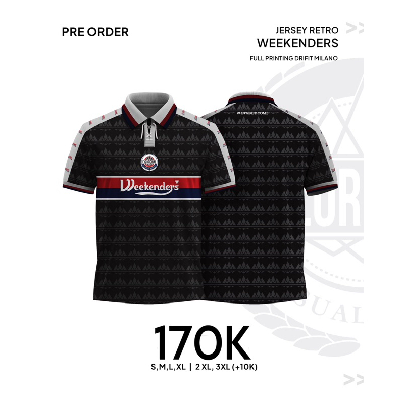 JERSEY WEEKENDERS by EYZORIGINAL