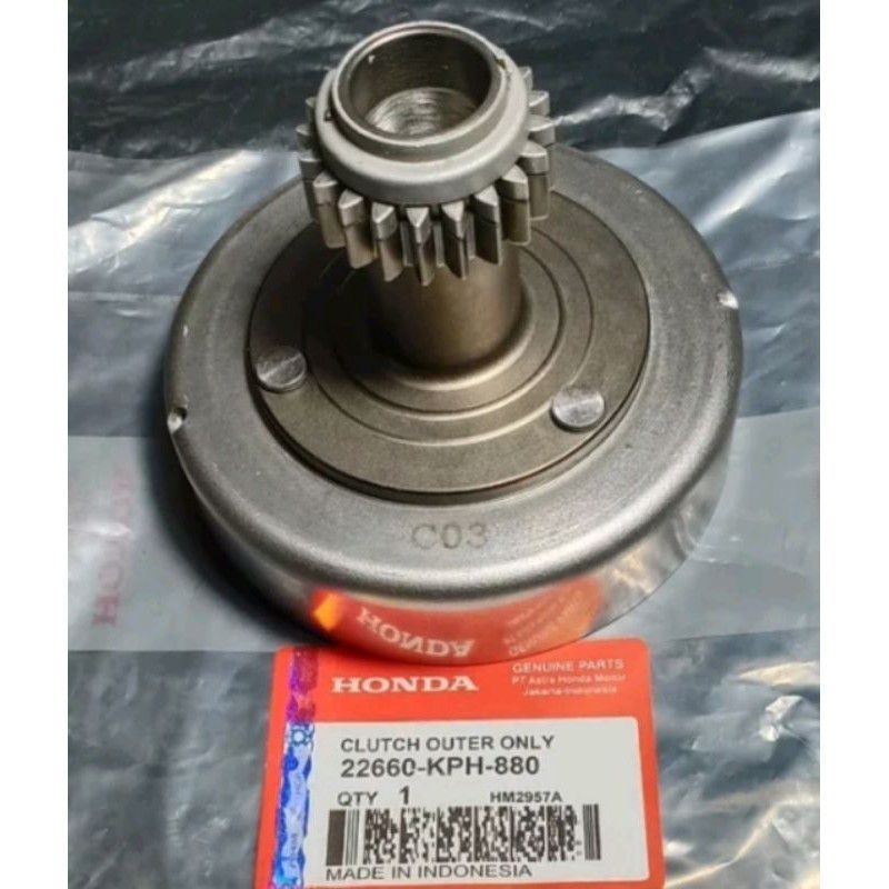 Lonceng Mangkok Kampas Ganda Supra X 125/Kharisma