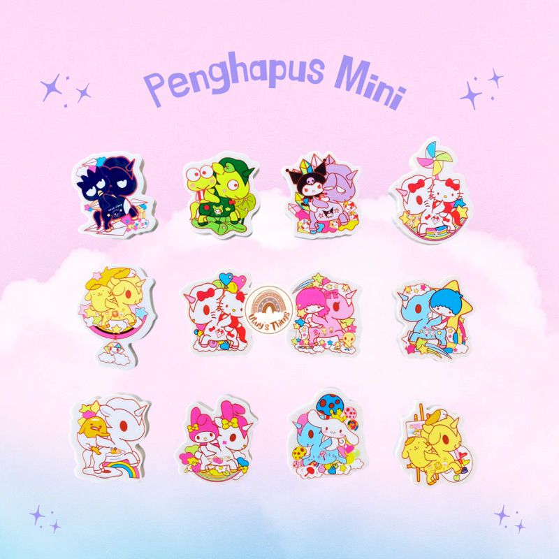 

Penghapus sanrio x tokidoki