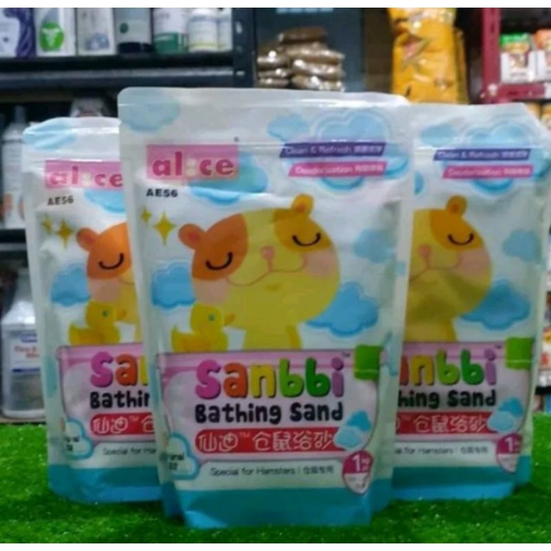 Sanbbi pasir mandi hamster 500gr,