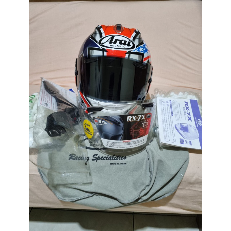 (SOLD) Arai rx7x Laguna Seca SNI