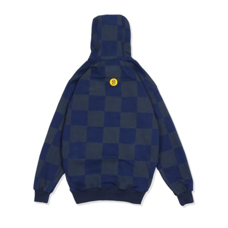 SWEATER HOODIE BASTERCOLD CHECKER BOARD FLOCKING