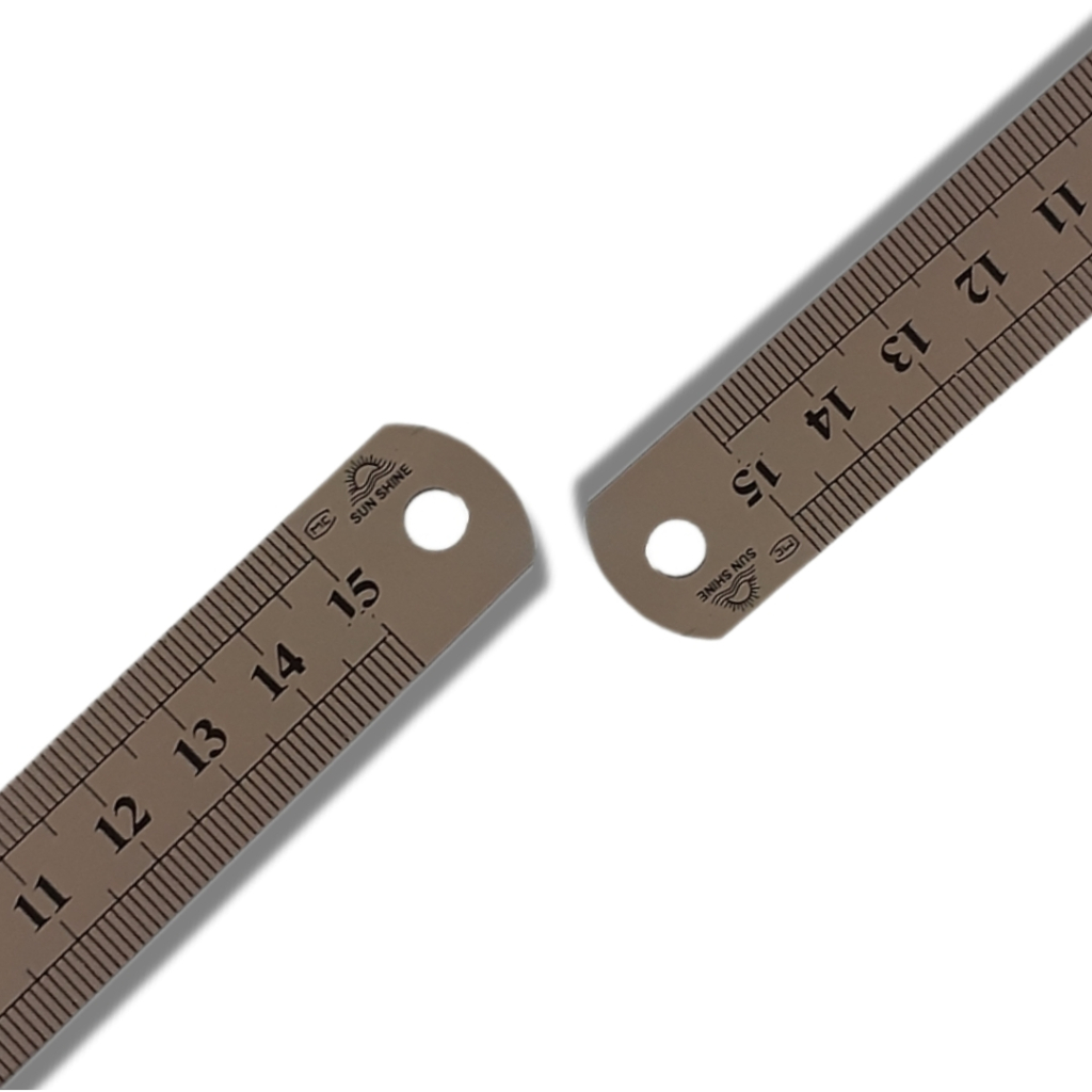 

Penggaris Mistar Besi 15 cm Stainless Steel Ruler
