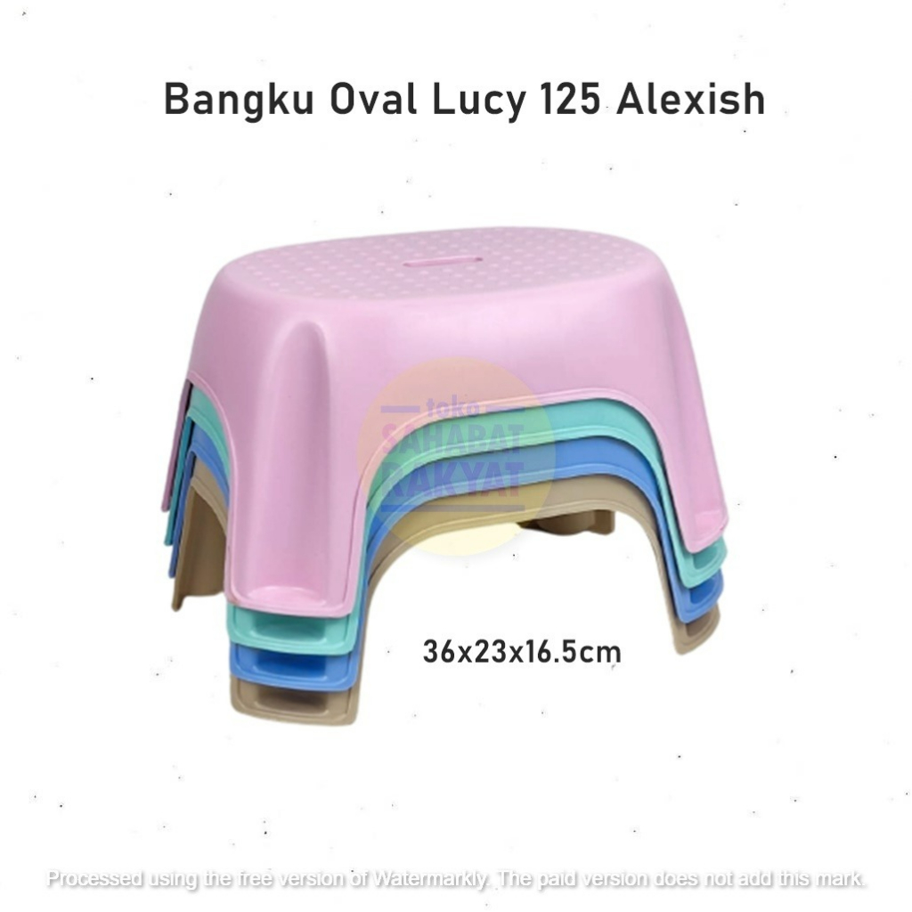 Bangku/Kursi Oval Lucy 125 Alexish