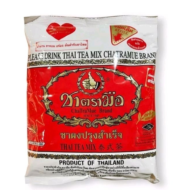 

Chatramue Thai Tea Mix 400gr Teh Thailand Milk Tea