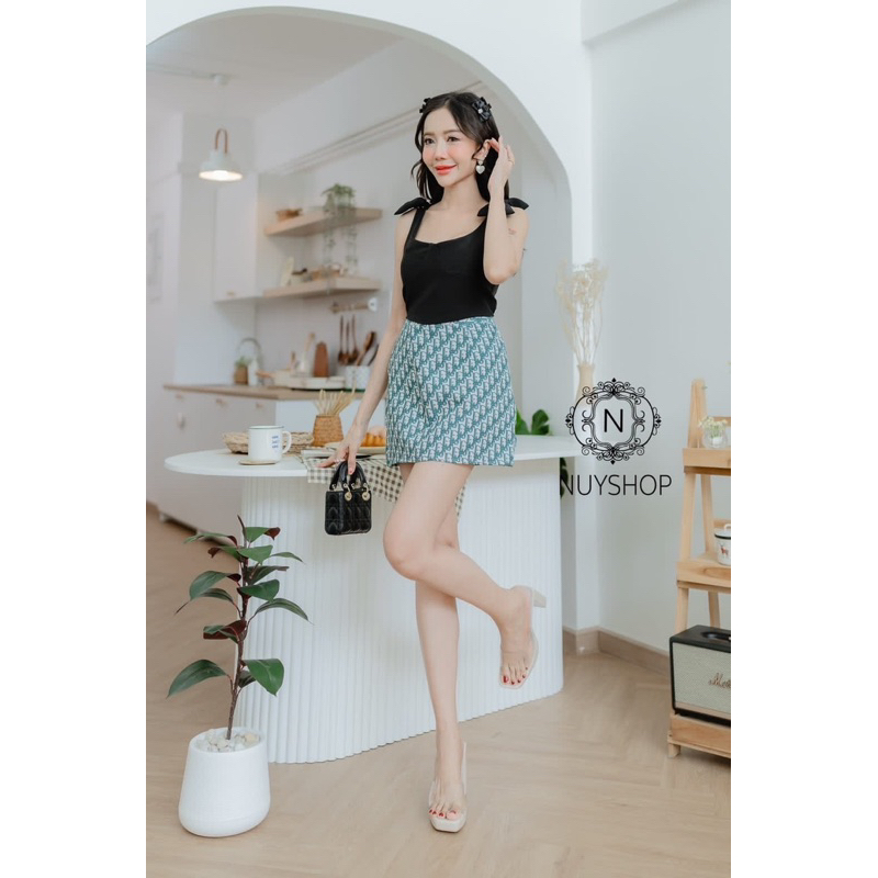 CODE:6873 stelan rok bkk ready stok