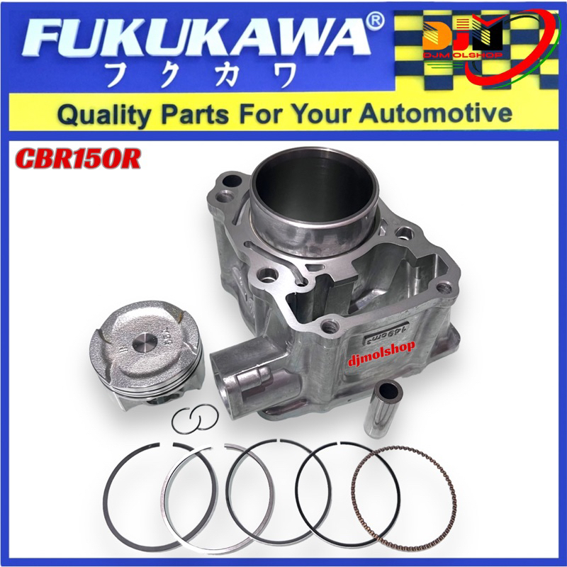 Paket Blok Seher CBR 150R K56 Plus Piston Kit Original Fukukawa