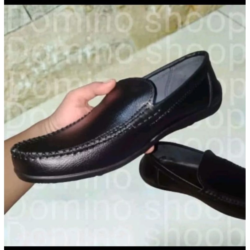 Sepatu Loafers Casual Pria Pantifel Anti Slip Kantor Cowok Kualitas Bagus sepatu gaya santai